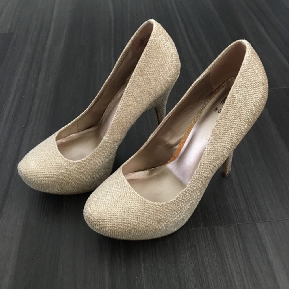 Mix No. 6 Gold/Champagne Heels